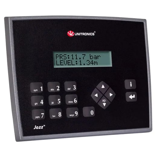 PLC-controller-Jazz-by-Unitronics-flat-panel-front
